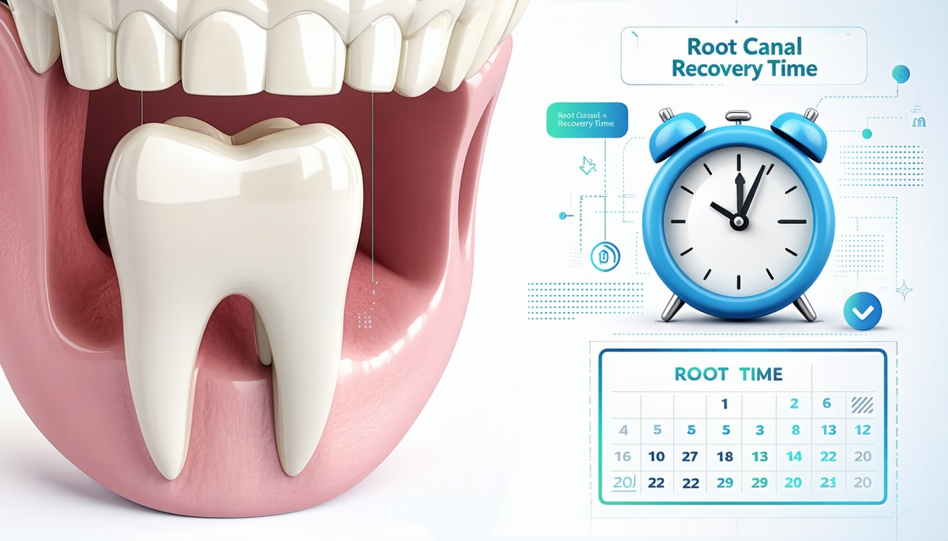 root canal recovery time