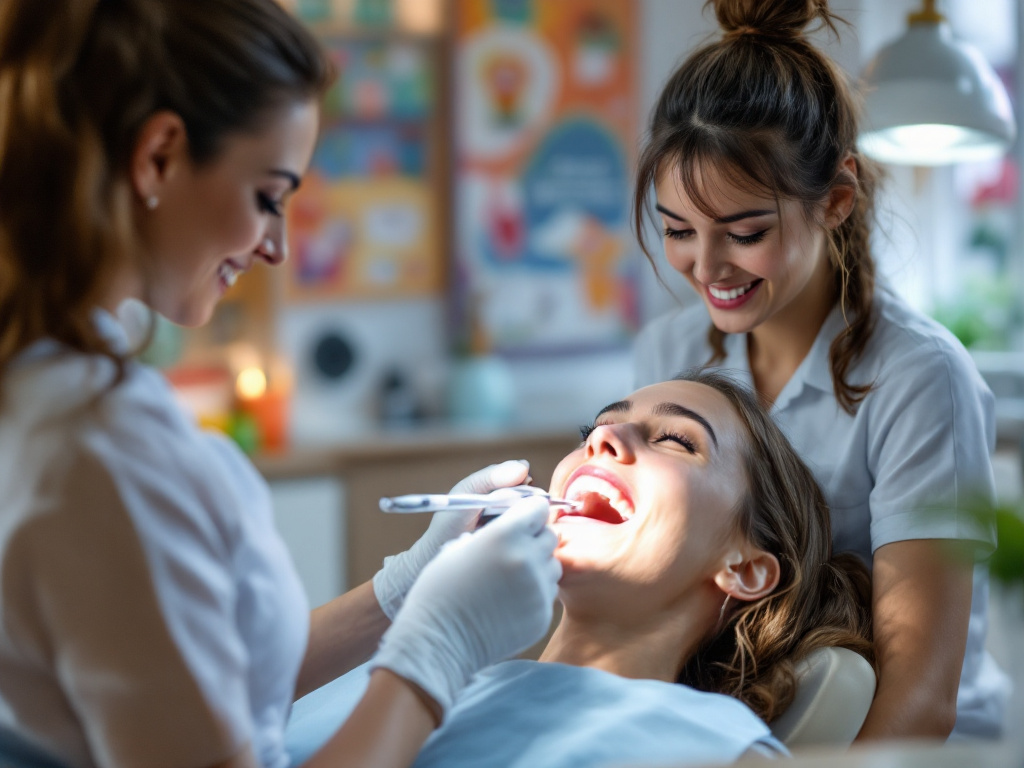 professional teeth cleaning